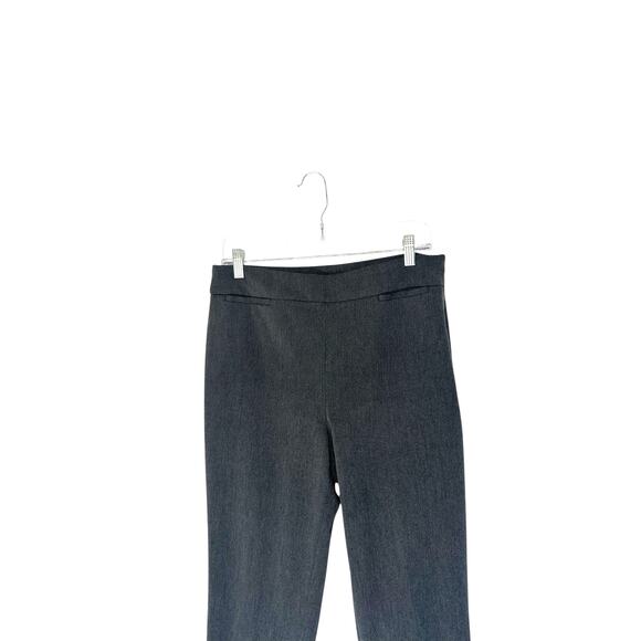 Talbots High Waist Straight Pant Gray Office Work Career Trousers Size 8 - Picture 5 of 12